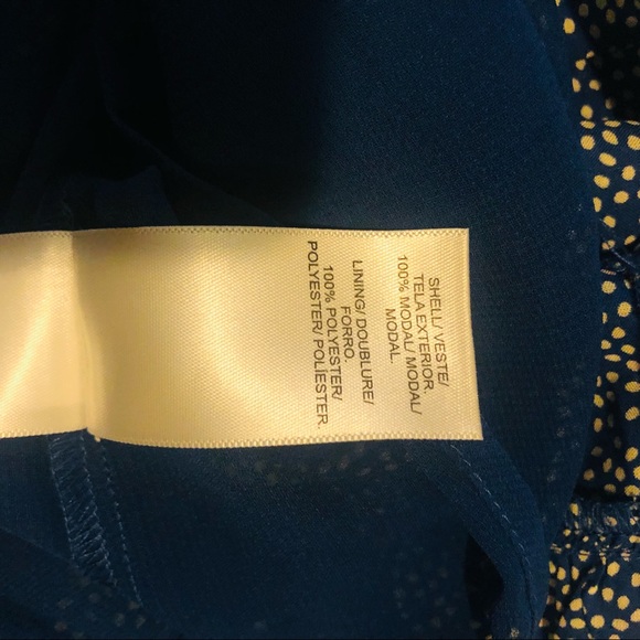 Lucky Brand 🍀 Wrap dress with Polka Dots. Size:(SP) Color: Blue/white/ Red . - Picture 9 of 10